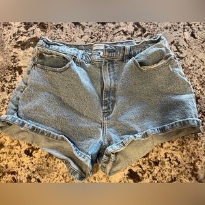 Abercrombie & Fitch High Rise Shorts